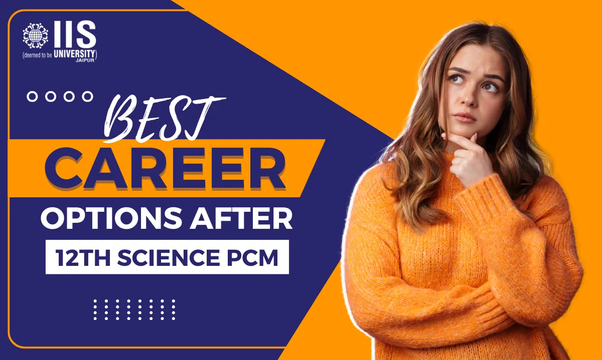 career options after 12th science pcm