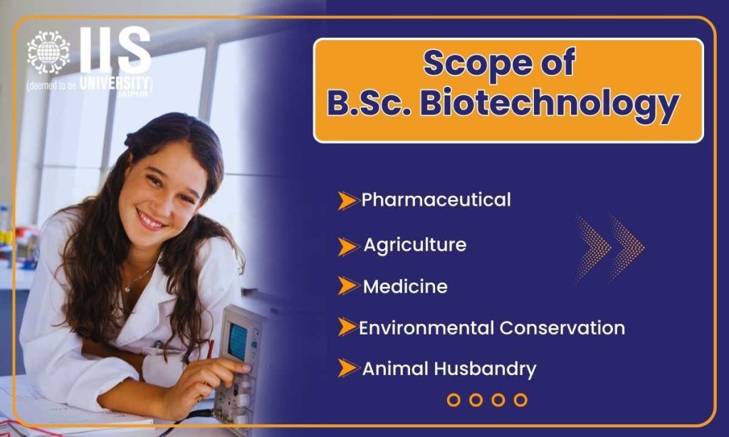 scope of bsc biotechnology